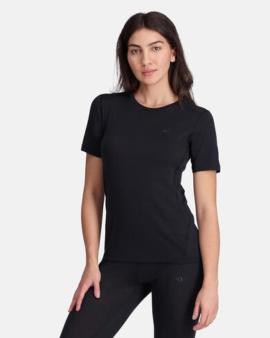 Kari Traa Lucie Women's Tee Top, Slim Fit Women's Hiking Top, Made of 100% Wool, Underarm Panels for Breathability in Saudi Arabia