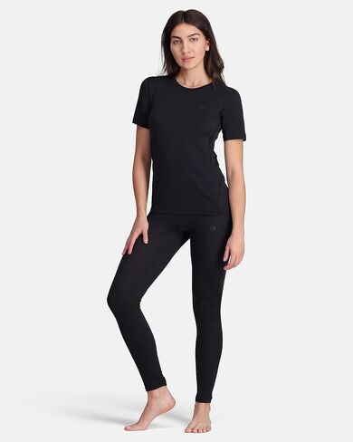 Kari Traa Lucie Women's Tee Top, Slim Fit Women's Hiking Top, Made of 100% Wool, Underarm Panels for Breathability in Saudi Arabia