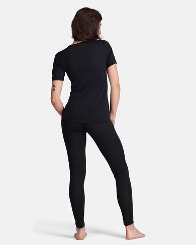 Kari Traa Lucie Women's Tee Top, Slim Fit Women's Hiking Top, Made of 100% Wool, Underarm Panels for Breathability in Saudi Arabia
