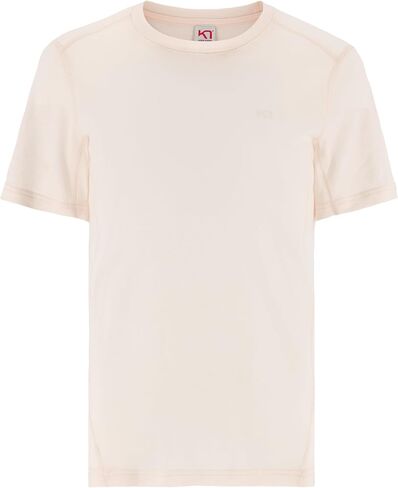 Kari Traa Lucie Women's Tee Top, Slim Fit Women's Hiking Top, Made of 100% Wool, Underarm Panels for Breathability in Saudi Arabia