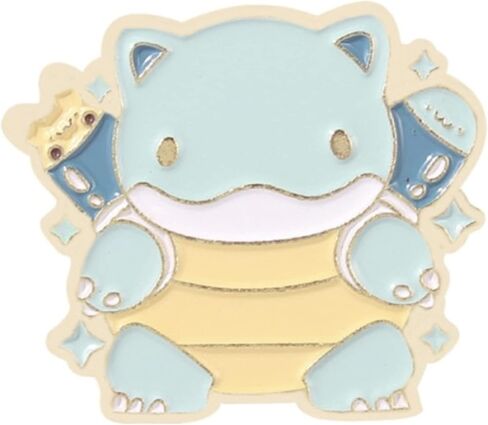 حقيبة ظهر Kawaii Blastoise معدنية بدبابيس المينا صغيرة لطيفة وملونة وفريدة من نوعها in Kuwait