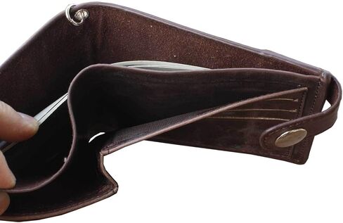 محفظة حامل بطاقات بتصميم جمجمة قوطية عتيقة للرجال والاولاد L88 in Kuwait