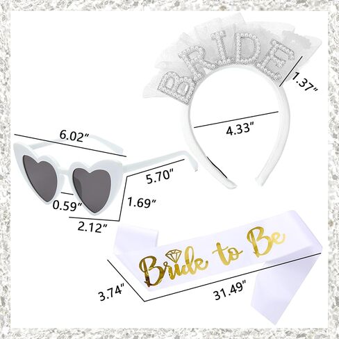 JeVenis Bride To be Headband Crown Bachelorette Party Tiara Bachelorette Crown Headband Bridal Shower Accessories For Bride in Saudi Arabia