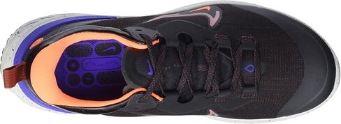 Nike Men's React Miler 2 Shield Neutral Running Shoe, Black Total Orange, 12 in Saudi Arabia