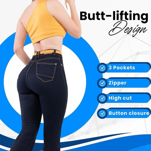 JOTCA Colombian Jeans Lift Tail Style Bell Fashion and Comfort All in One in Saudi Arabia