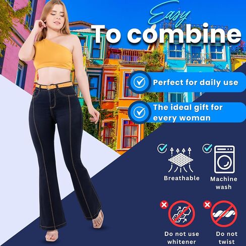 JOTCA Colombian Jeans Lift Tail Style Bell Fashion and Comfort All in One in Saudi Arabia