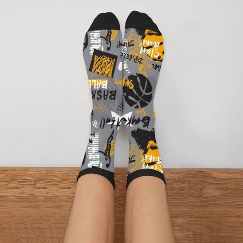 Funny Cool Sock Novelty Casual Crew Socks For Man Woman in Saudi Arabia
