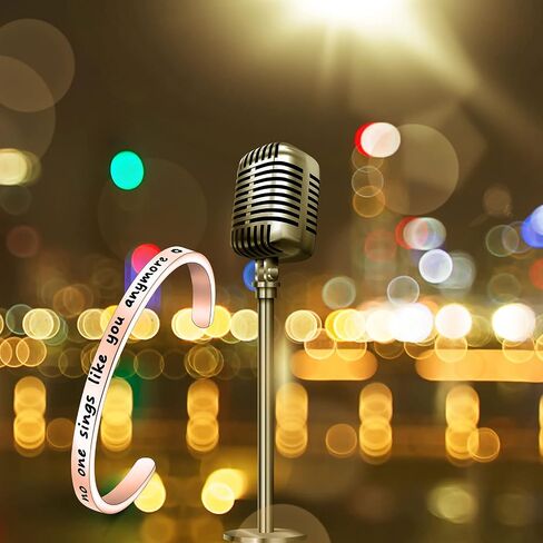 TGBJE Inspirational Gift No One Sings Like You Anymore Bracelet cuff Chris Cornell Fans Gift in Saudi Arabia