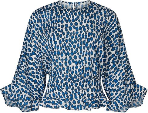 Derek Lam Collective Rent The Runway Pre-Loved Red Tie Waist Long Sleeve Blouse in Saudi Arabia