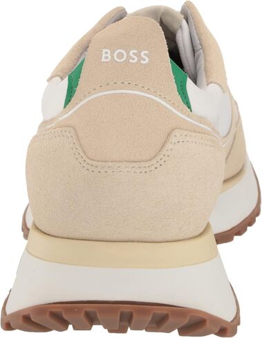 BOSS Men's Running Style Nylon with Suede Trim Sneakers in Saudi Arabia