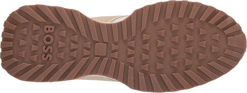 BOSS Men's Running Style Nylon with Suede Trim Sneakers in Saudi Arabia