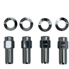 Weld Racing 601-1414 7/16-20RH Closed End Lug Nut Kit, (Pack of 4)
