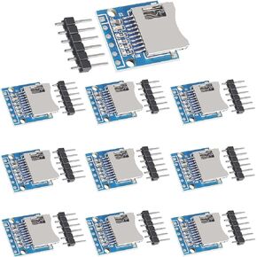 11 pcs SD Card Module Micro SD SDHC TF Card Adapter Reader Module with SPI Interface Level Conversion Chip with pinheader for Arduino in Saudi Arabia
