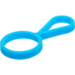 PURE Easy and Convenient Durable Simple Silicone Bottle Holder, 1.25 x 3 inches, Aqua Blue