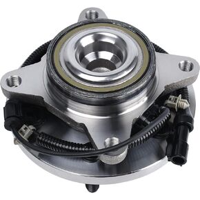 KUSATEC 515117 Front Wheel Bearing and Hub Assembly Compatible with 2009-2010 Ford F-150, 6 Lug Bolts w/ABS