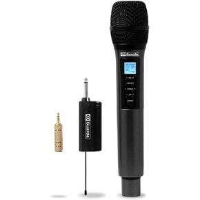 Wireless Microphone, US-88 Pro, MIC with Echo, Treble & Volume Control, UHF Handheld Dynamic Microphone with Rechargeable Receiver for Singing Karaoke Speech