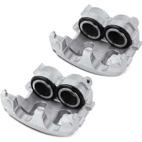 A-Premium Disc Brake Caliper Assembly Without Bracket Compatible with Select Dodge Models - M300/RM300 1973-1974, M350/R300 1974 - Front Driver and Passenger Side
