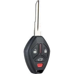 4-BTN Car Entry Remote Key Fob Transponder Ignition Key Control Replacement Fit for 2008 2009 2010 2012 2013 2014 2015 2016 2017 Mitsubishi Lancer OUCG8D-625M-A (1)
