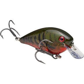 Strike King (HCKVDS2.5-468) KVD 2.5 Square Bill Fishing Lure, 468 - Phantom Watermelon Seed Red Craw, 5/8 oz, Unique Action