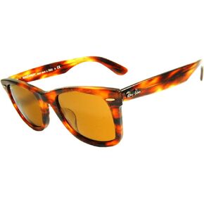 Ray-Ban Wayfarer RB2140F - 1186 Sunglasses Tortoise Frame 52mm w/Brown Classic B-15 Lens