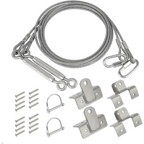 109" Length Toy Hauler Patio Kit, Conversion Cable Kit for Toy Hauler Patio Doors, Patio Accessories, Toy Hauler Accessories
