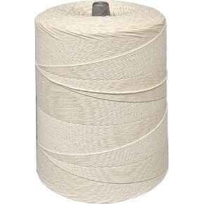 T.W Evans Cordage 07-080 8 Poly Cotton Twine 2.5-Pound Cone, 6000-Feet