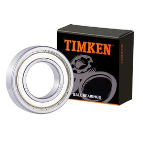 TIMKEN 6005-ZZ 4PACK Double Metal Seal Bearings 25x47x12mm, Pre-Lubricated and Stable Performance and Cost Effective, Deep Groove Ball Bearings
