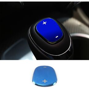 Eridanus Car Accessories Gear Shift Knob Cover Trim Fit for Chevrolet Equinox 2018-2021 (Black) Chrome Titanium Stainless Steel 1 PC