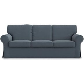 استبدال غطاء أريكة Ektorp 3 مقاعد لغطاء أريكة IKEA Ektorp 3 مقاعد، غطاء أريكة Ektorp، غطاء أريكة Ekrorp، غطاء أريكة Ektorp 3 مقاعد فقط (المحيط الداكن) in Kuwait