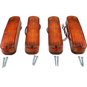 FridayParts 4Pcs Replacement LED Flashing Cab Light AR60250 Compatible for John Deere 4040 4240 4440 4640 4840 4030 4230 4430 4630
