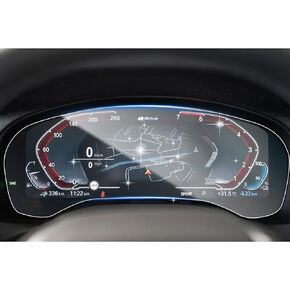 SHAOHAO Screen Protector for BMW X3, X4 G01, G02 12.3 Inch Touch Screen Digital Instrument Cluster Cover, Plastic Protector with Oleo-phobic Coating, 9H Hardness, 2022-2024 Compatible