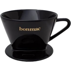 CD-2B Black #813004 Coffee Dripper with Major Spoon for 2-4 Cups