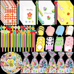 Stationery Party Favors, 24pack Stationery Birthday Party Supplies - Party Favors for Kids Birthday School Classroom Goodie Bag Stuffers