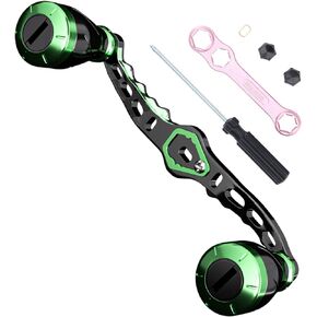 Dragon Scale Baitcaster Reel Handle.1 OZ Lightweight Fishing Reel Replacement Parts,Left and right handle universal,fit Shimano,Abu Garcia Daiwa kastking all Brand Baitcasting Reel