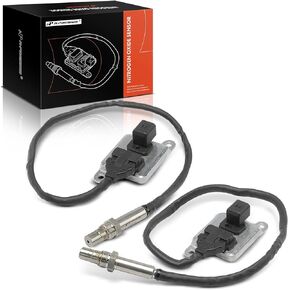 A-Premium 2 x Nitrogen Oxide NOx Sensor Compatible with Chevrolet Silverado 2500 HD 3500 HD, Express 2500 3500 4500 & GMC Sierra 2500 HD 3500 HD, Savana 2500 3500 4500, 2015, Upstream & Downstream