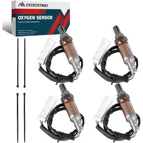 11171843 15717 Oxygen Sensor Upstream or Downstream Compatible with Ford F150 E150 E250 Explorer Mercury Lincoln Mazda 4 PCS
