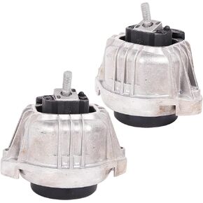 Engine Motor & Transmission Mount Kit 2 pcs Compatible with Fits 2004-2006 for BMW 128i 325i 325xi 328i 328i xDrive 328xi 330i 330xi Replace A4012 A4012