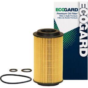 ECOGARD X10382 Premium Cartridge Engine Oil Filter for Conventional Oil Fits Mercedes-Benz Sprinter 2500 2.1L DIESEL 2014-2017, GLK250 2.1L DIESEL 2013-2015, E250 2.1L DIESEL 2014-2016