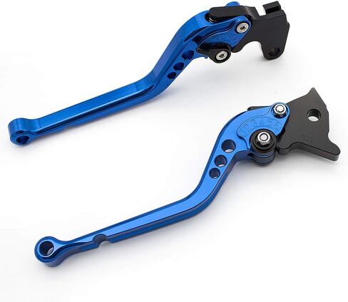 CNC ATV Clutch Brake Levers Compatible with YFM700 Raptor 700R 2008-2022, YFZ450 YFZ450R YFZ450X 2008-2020, YFM250 Raptor 2008-2013, Raptor 125 YFM125R 2011-2013 Long Adjustable in Kuwait