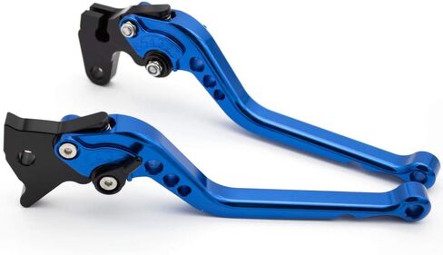 CNC ATV Clutch Brake Levers Compatible with YFM700 Raptor 700R 2008-2022, YFZ450 YFZ450R YFZ450X 2008-2020, YFM250 Raptor 2008-2013, Raptor 125 YFM125R 2011-2013 Long Adjustable in Kuwait