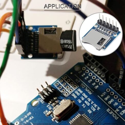 11 pcs SD Card Module Micro SD SDHC TF Card Adapter Reader Module with SPI Interface Level Conversion Chip with pinheader for Arduino in Saudi Arabia
