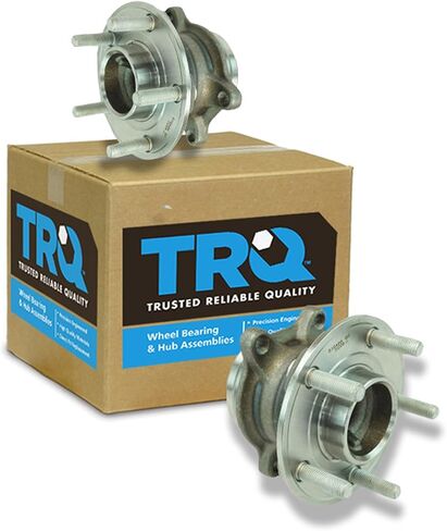TRQ Wheel Bearing & Hub Assembly Driver & Passenger Rear Pair for Ford Focus in Saudi Arabia