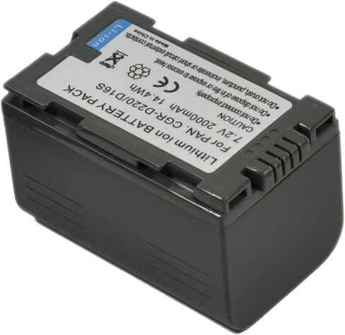 Camcorder Battery for cga cgp cgr-d16 d16s d08 d08a d08r d08s d07s d110 d14 d14s d210 d28 d28s d320 d07 d120 d120t d210 d220 d220a d320 vw-vbd21 vbd22 vbd25 vbd33 vbd35 vbd40 dmw-bl14 sn1 in Saudi Arabia
