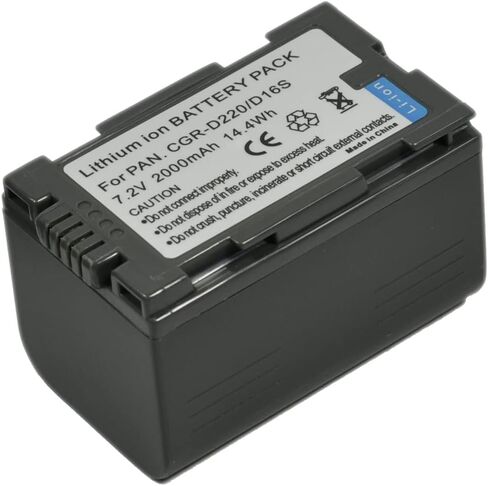Camcorder Battery for cga cgp cgr-d16 d16s d08 d08a d08r d08s d07s d110 d14 d14s d210 d28 d28s d320 d07 d120 d120t d210 d220 d220a d320 vw-vbd21 vbd22 vbd25 vbd33 vbd35 vbd40 dmw-bl14 sn1 in Saudi Arabia