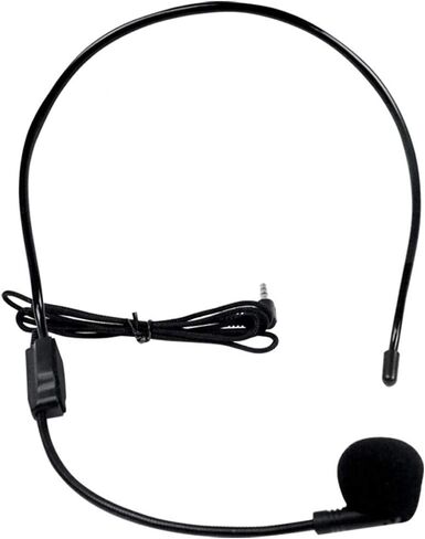ميكروفون سماعة رأس سلكي من Norwii لمضخم الصوت، ميكروفون قابل للتعديل بمرونة للمعلمين ومكبرات الصوت ومدربي اليوغا والمدربين والعروض التقديمية وكبار السن والمرشدين السياحيين in Kuwait