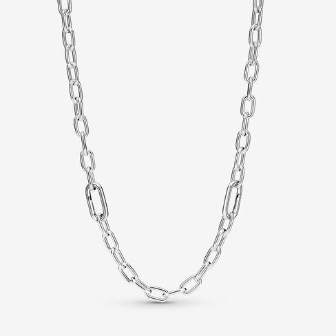 PANDORA Link Chain Necklace - Elegant Women's Jewelry - Compatible with PANDORA Me Charms - Great Gift for Her - Sterling Silver - 19.7", With Gift Box in Saudi Arabia