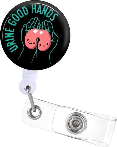 Badge Reels Holder Retractable with ID Clip for Nurse Name Tag Card Funny Heart Cardiac Cardiology Anatomy Nursing Doctor Teacher Student Anatomical Medical MD Work Office Alligator Clip ZJK362 in Saudi Arabia