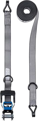 Ratchet Straps – 2-Pack 1-1/4" x 16’ Tie Down Straps with Vinyl Coated Double J-Hooks – Cargo Tie Down Straps, 1000 lbs. Working Load Limit and 3000 lbs. Break Strength in Saudi Arabia