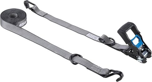 Ratchet Straps – 2-Pack 1-1/4" x 16’ Tie Down Straps with Vinyl Coated Double J-Hooks – Cargo Tie Down Straps, 1000 lbs. Working Load Limit and 3000 lbs. Break Strength in Saudi Arabia