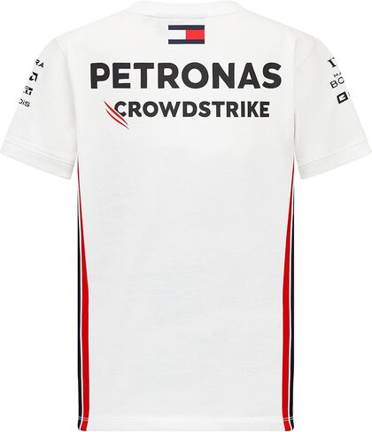 Mercedes AMG Petronas Formula One Team - Kids 2023 Team T-Shirt - White - Size: M (11/12 Years) in Saudi Arabia
